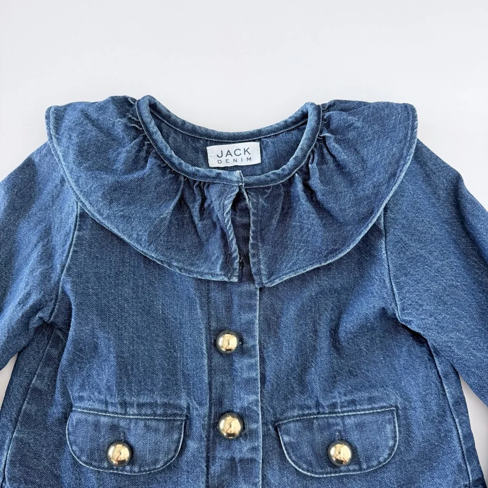 Janie and Jack Denim Jacket Size 3-4